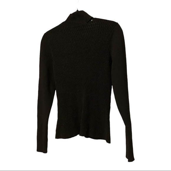 Milly Ribbed Half Moon Sweater - Picture 8 of 9